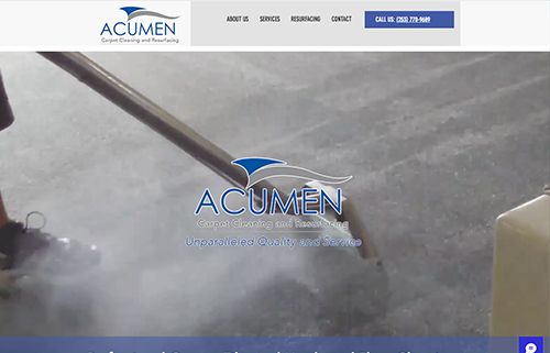 Image of Acumen website