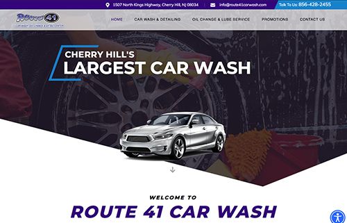 Image of Route 41 website