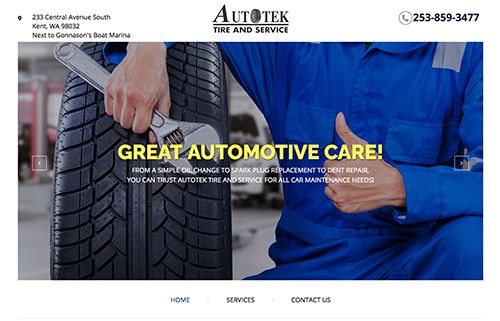 Image of Auto Teck website